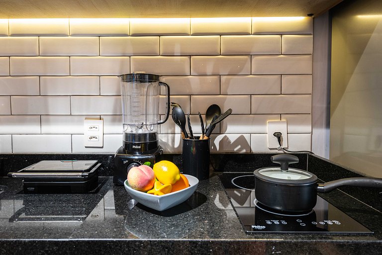 MI602 Studio Charmoso e Confortável p/ Até 4