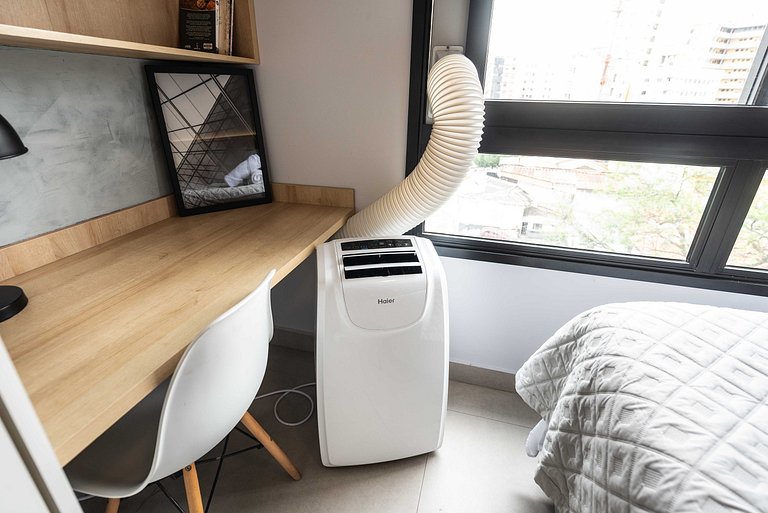 MI602 Studio Charmoso e Confortável p/ Até 4