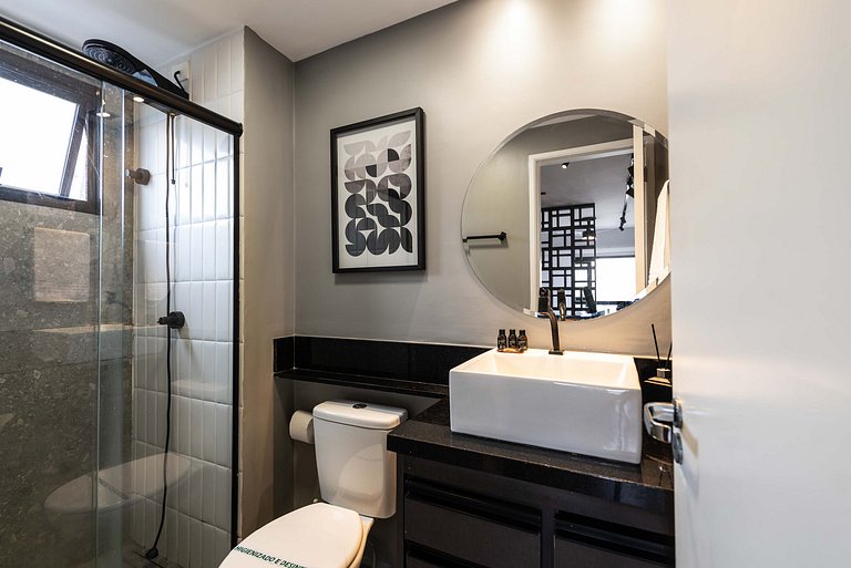 MI602 Studio Charmoso e Confortável p/ Até 4