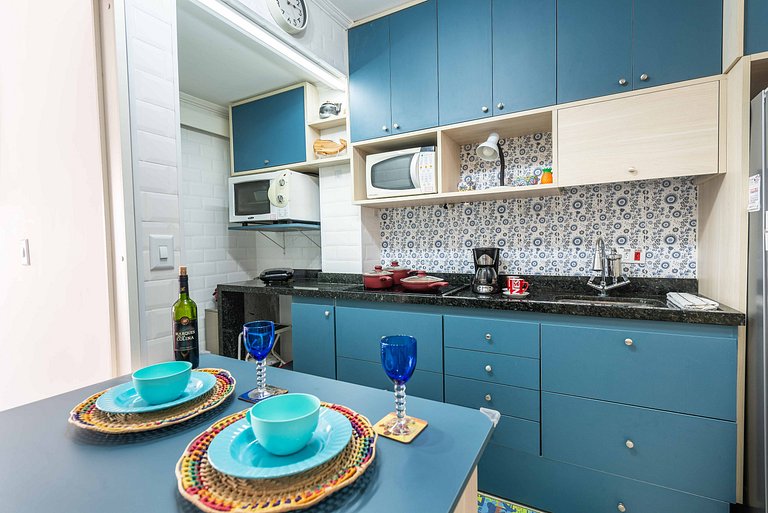 MY12 Apartamento com vista pro mar, para 3 pessoas
