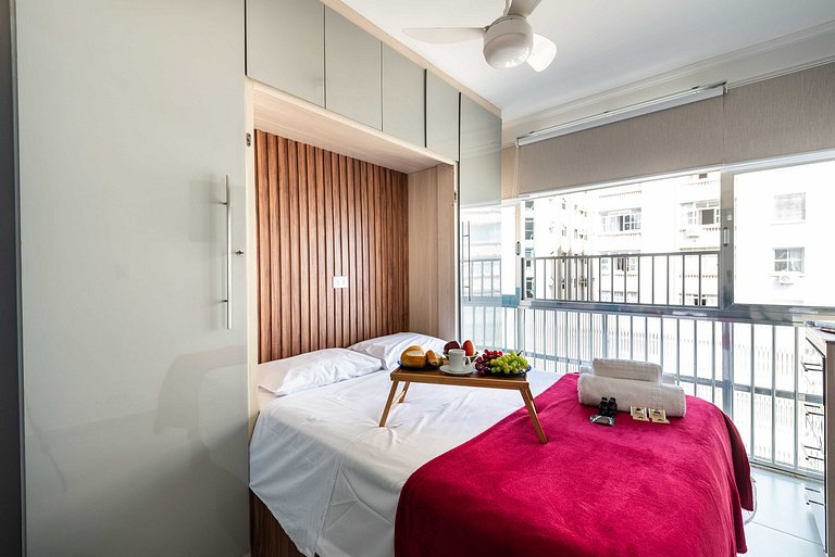 MY12 Apartamento com vista pro mar, para 3 pessoas