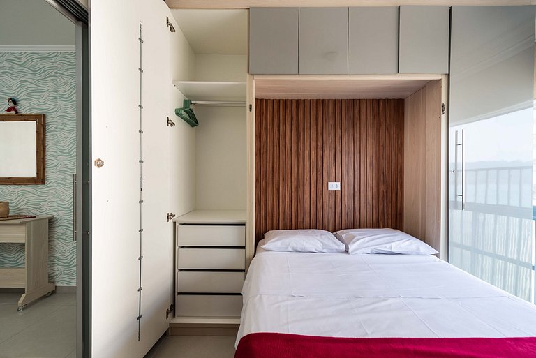 MY12 Apartamento com vista pro mar, para 3 pessoas