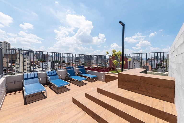 ZYZ3 Apartamento aconchegante prox à Av. Paulista