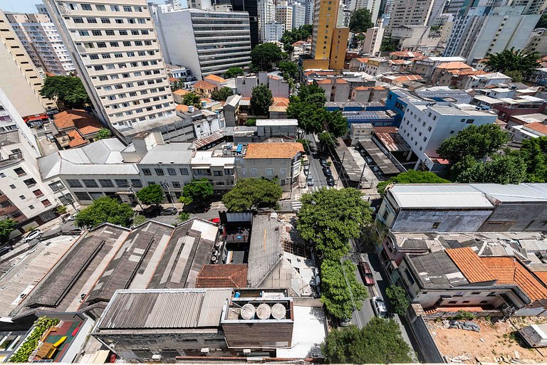 ZYZ10 Apto Completo e Moderno no Centro de SP