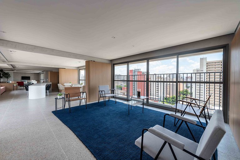 ZYZ10 Apartamento Moderno e Aconchegante Paulista