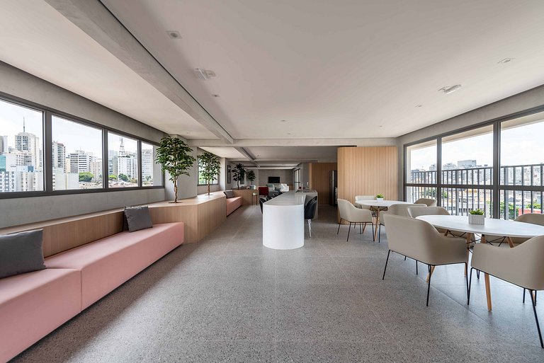 ZYZ10 Apartamento Moderno e Aconchegante Paulista