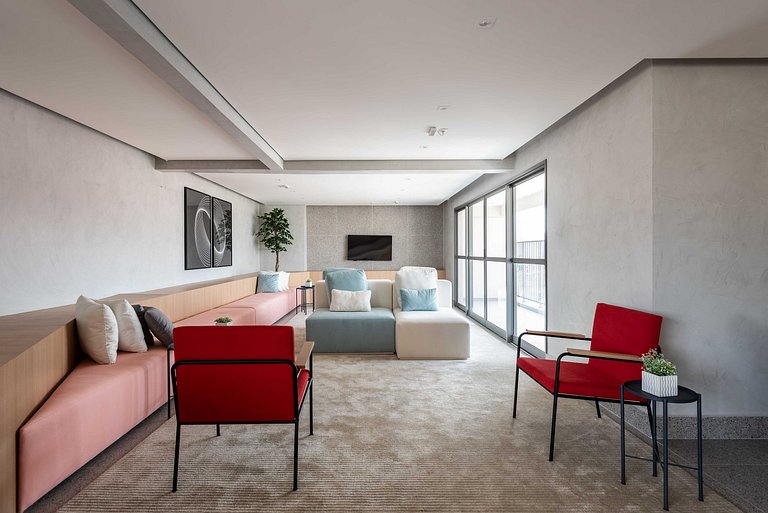 ZYZ3 | Apartamento Moderno e Aconchegante na Paulista