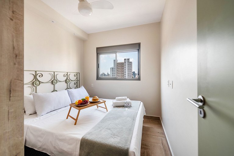 ZYZ10 Apartamento Moderno e Aconchegante Paulista