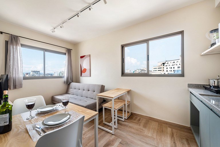 ZYZ10 Apartamento Moderno e Aconchegante Paulista