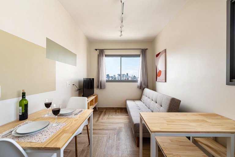 ZYZ10 Apartamento Moderno e Aconchegante Paulista