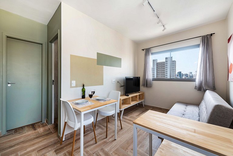 ZYZ10 | Apartamento Moderno e Aconchegante na Paulista