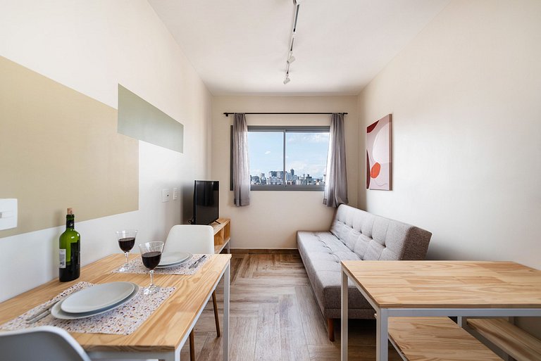 ZYZ10 Apartamento Moderno e Aconchegante Paulista