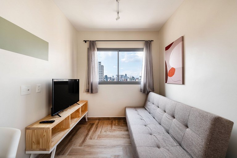 ZYZ10 Apartamento Moderno e Aconchegante Paulista
