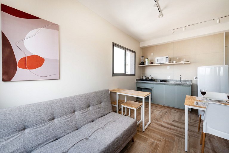 ZYZ10 Apartamento Moderno e Aconchegante Paulista