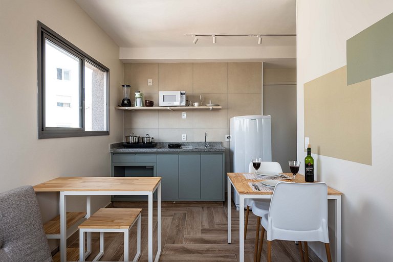ZYZ10 Apartamento Moderno e Aconchegante Paulista