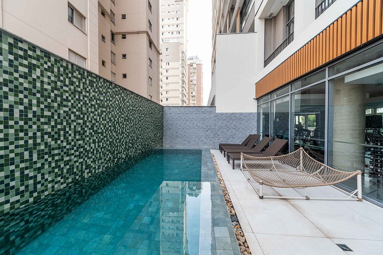 ARQ3 Studio Confortável perto do Metrô Santa Cruz