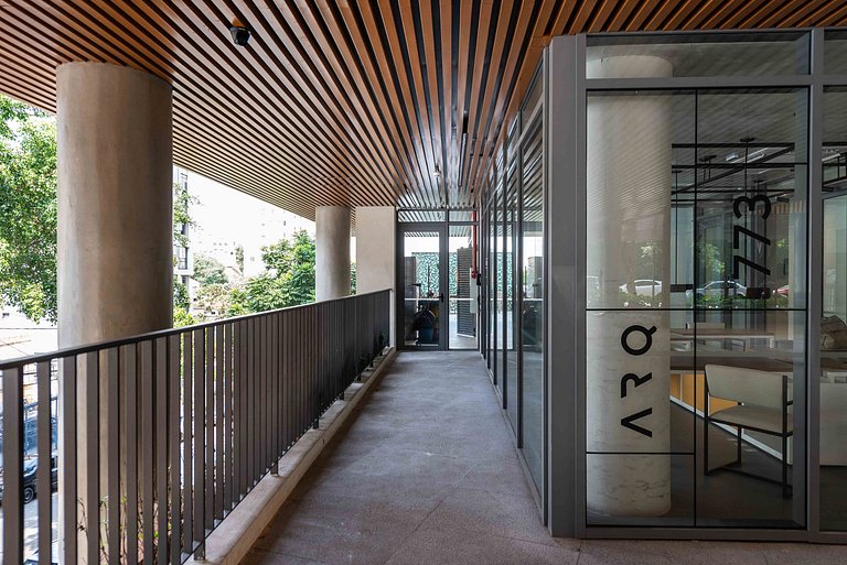 ARQ3 Studio Confortável perto do Metrô Santa Cruz