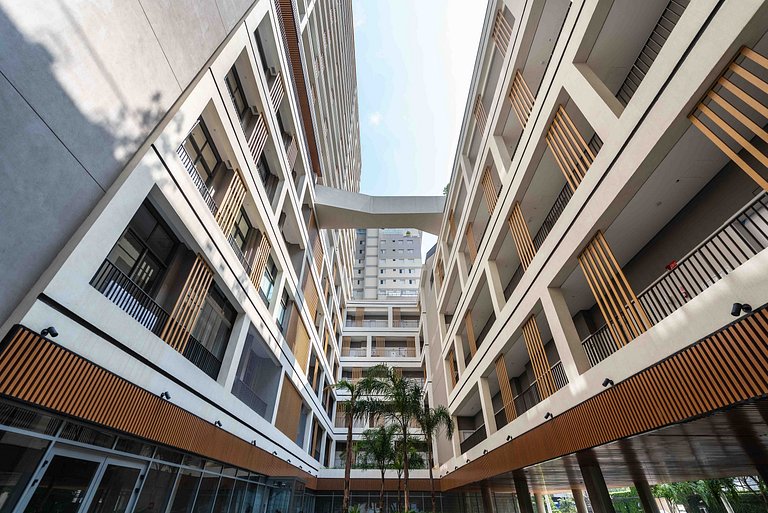 ARQ3 Studio Confortável perto do Metrô Santa Cruz
