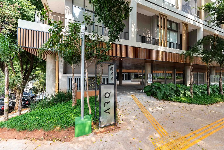 ARQ3 Studio Confortável perto do Metrô Santa Cruz