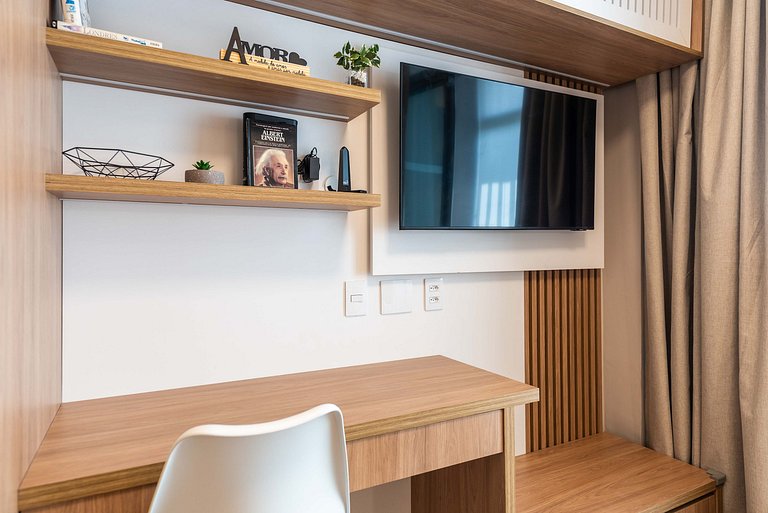 ARQ3 Studio Confortável perto do Metrô Santa Cruz