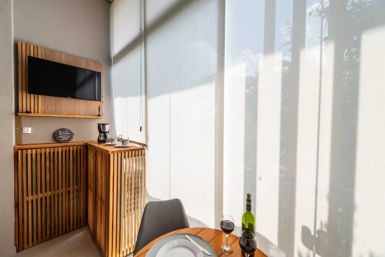 ARQ3 Studio Confortável perto do Metrô Santa Cruz