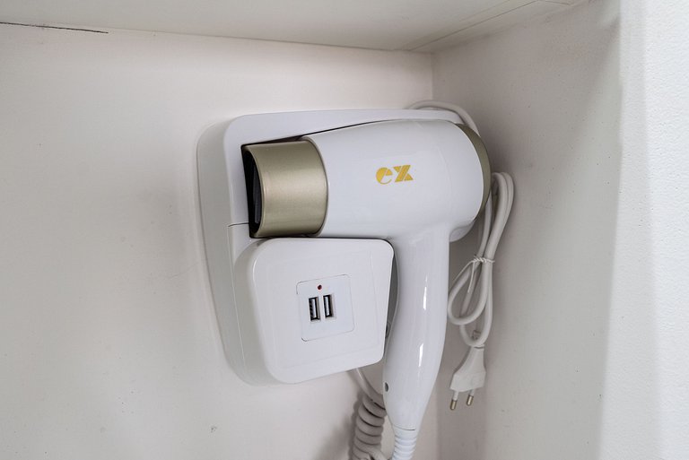 AA1614 Apto aconchegante e moderno para 3 hóspedes