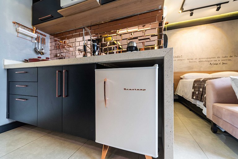 MS906 Studio aconchegante na Bela Vista com vaga