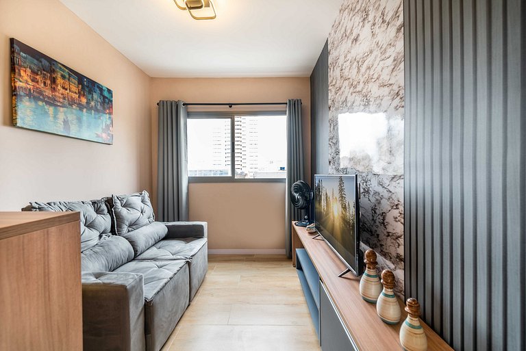 ZYZ3 | Apartamento Moderno e Aconchegante na Paulista