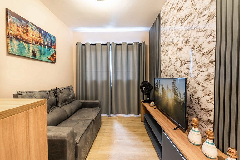 ZYZ3 Apartamento aconchegante prox à Av. Paulista
