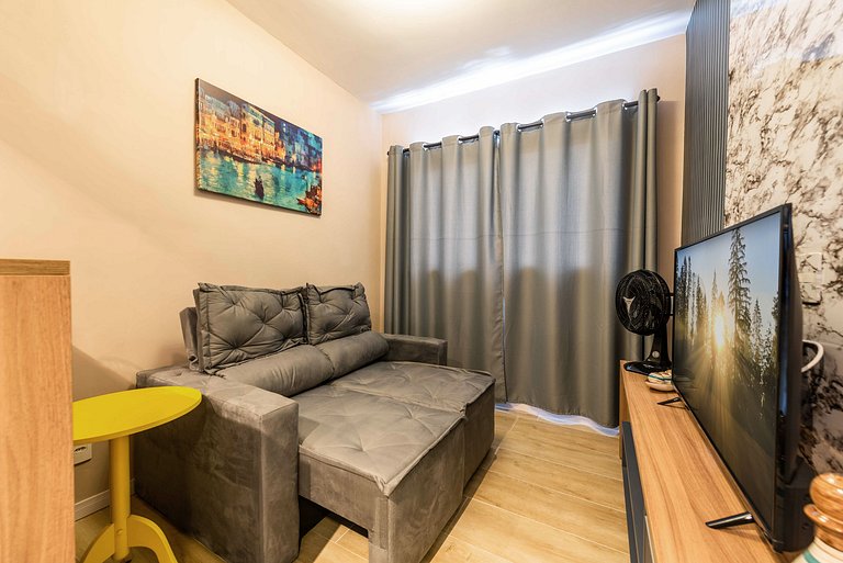 ZYZ3 Apartamento aconchegante prox à Av. Paulista