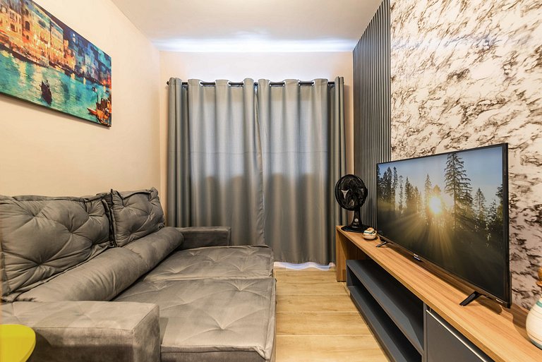 ZYZ3 Apartamento aconchegante prox à Av. Paulista