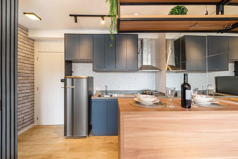 ZYZ3 Apartamento aconchegante prox à Av. Paulista