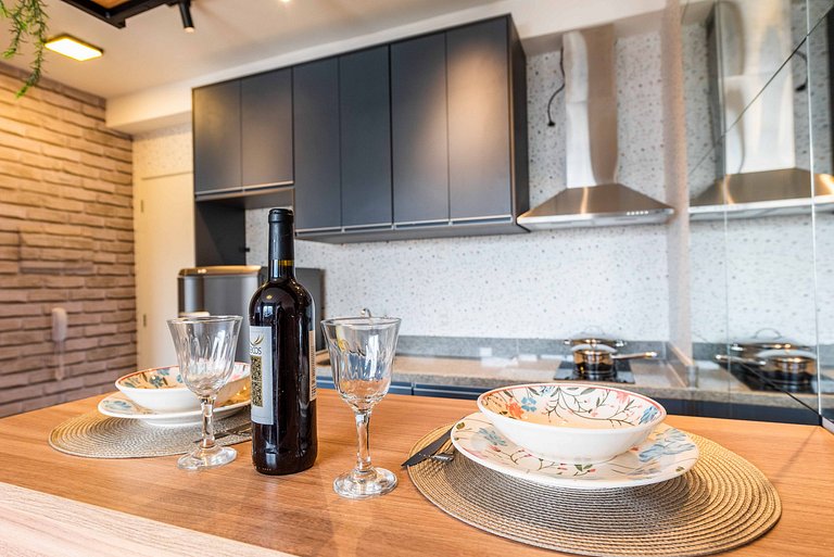 ZYZ3 Apartamento aconchegante prox à Av. Paulista