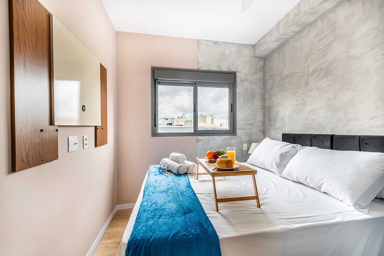 ZYZ3 Apartamento aconchegante prox à Av. Paulista