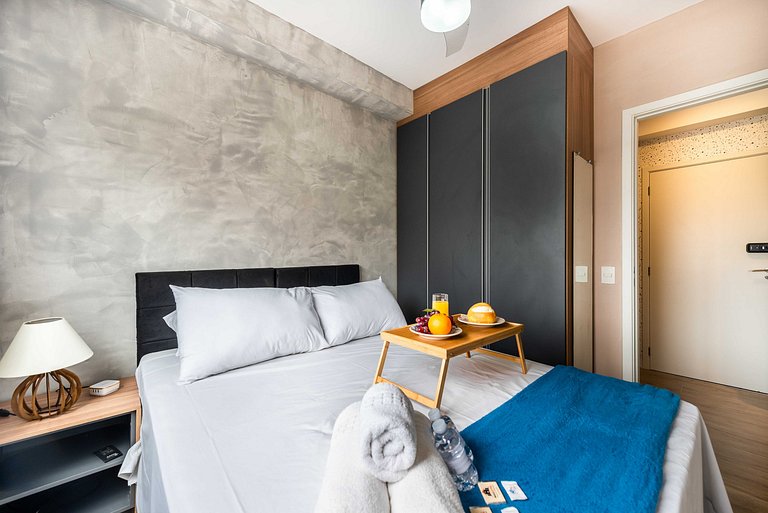 ZYZ3 Apartamento aconchegante prox à Av. Paulista