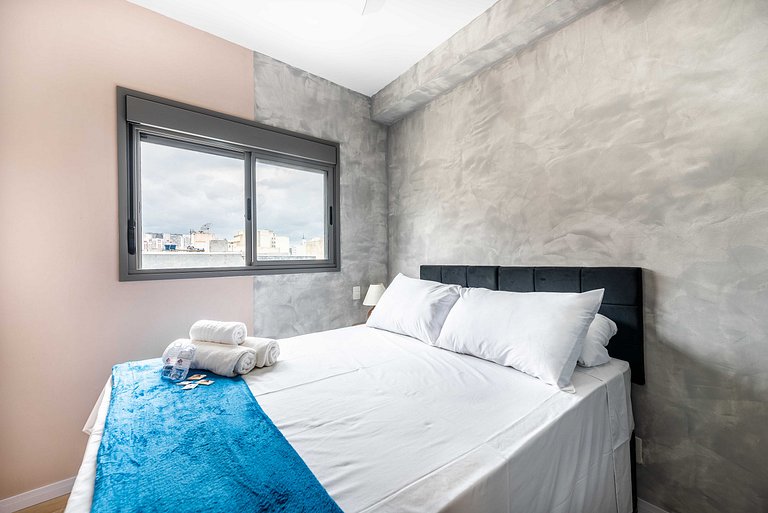 ZYZ3 Apartamento aconchegante prox à Av. Paulista