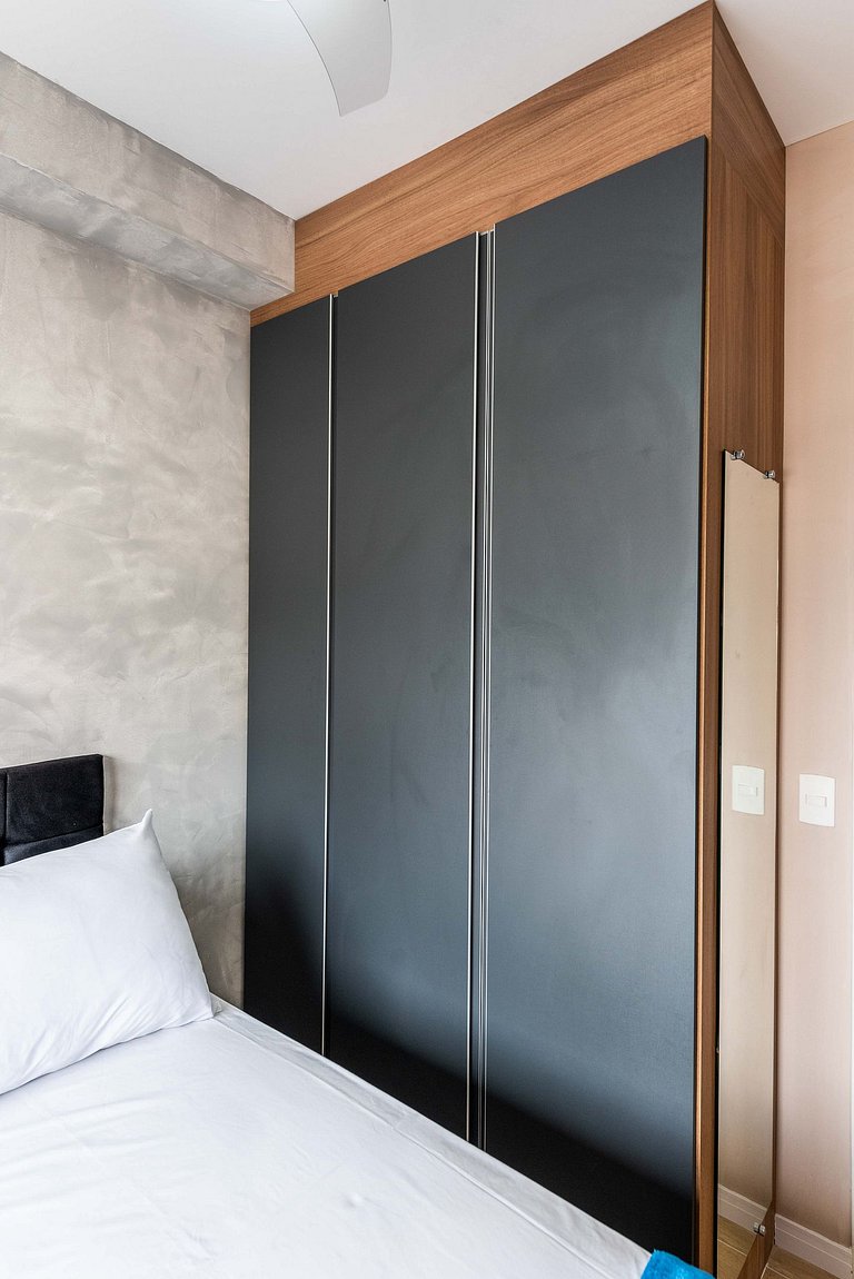 ZYZ3 Apartamento aconchegante prox à Av. Paulista