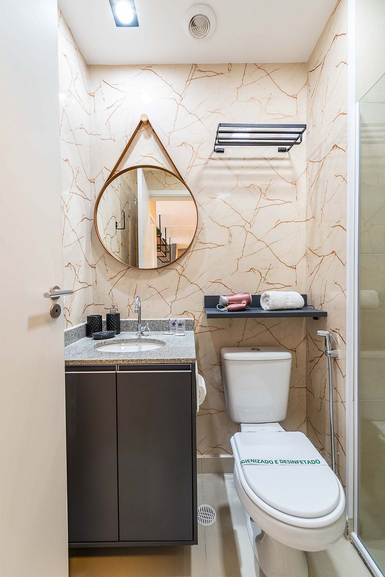 ZYZ3 Apartamento aconchegante prox à Av. Paulista