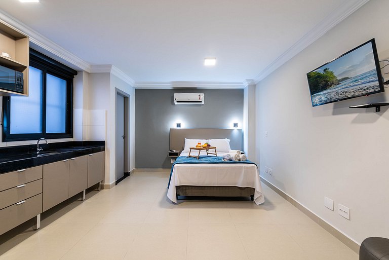 BA206 Studio em Moema | Excelente Localização