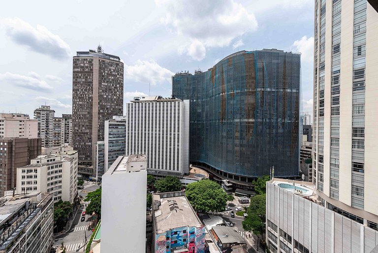 TK19 Studio aconchegante prox. Metrô República