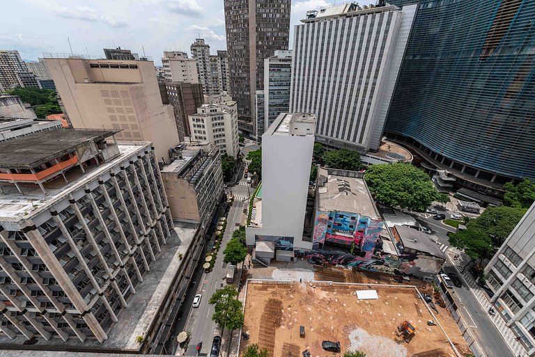 TK19 Studio aconchegante prox. Metrô República