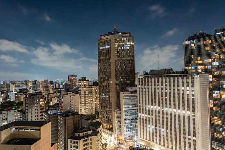 TK19 Studio aconchegante prox. Metrô República