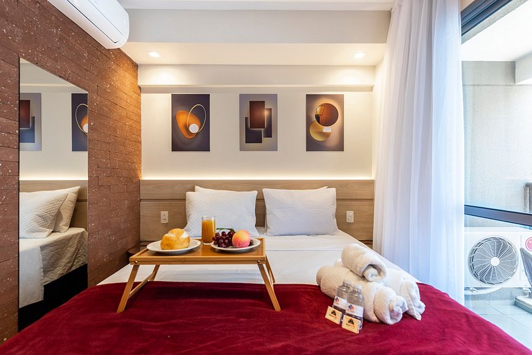 NEX711 Studio Moderno Charmoso Próximo à Paulista