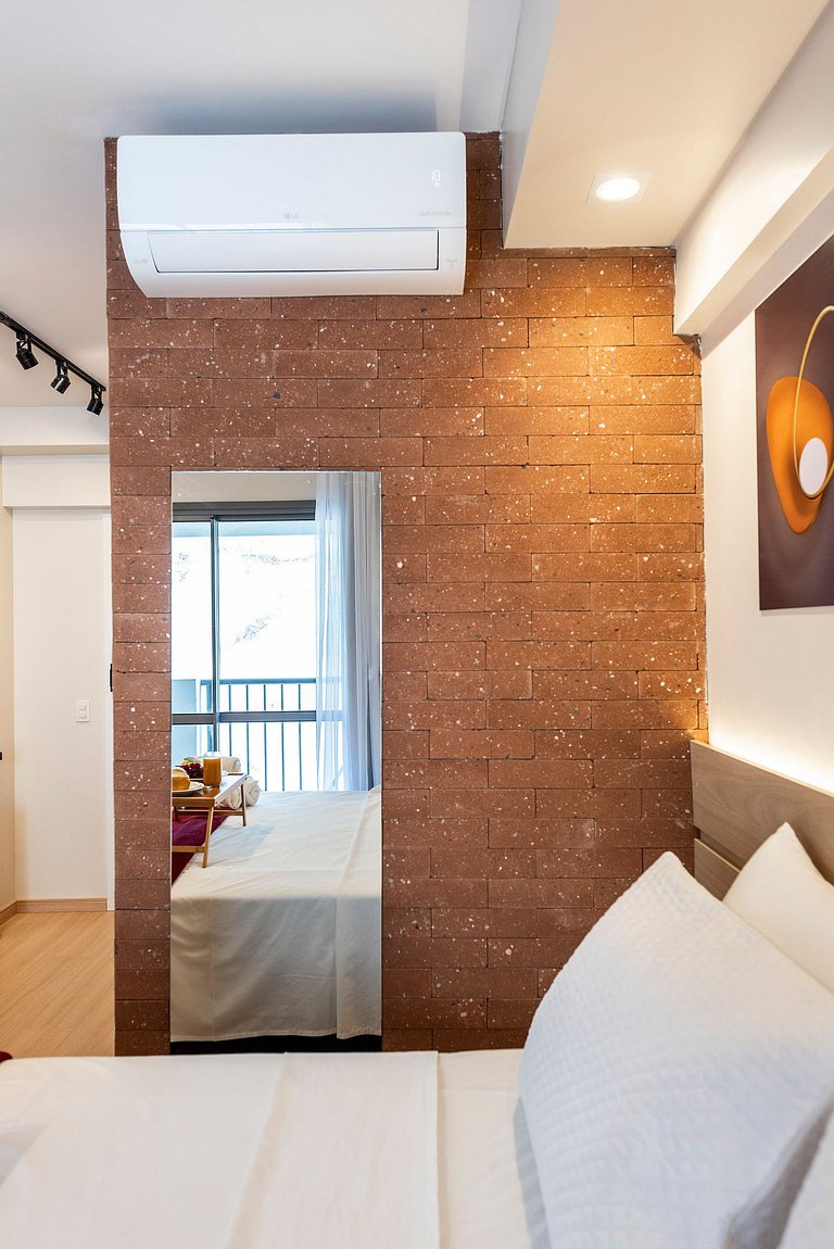 NEX711 Studio Moderno Charmoso Próximo à Paulista