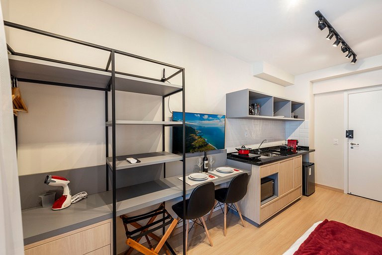 NEX711 Studio Moderno e Charmoso Próx à Paulista