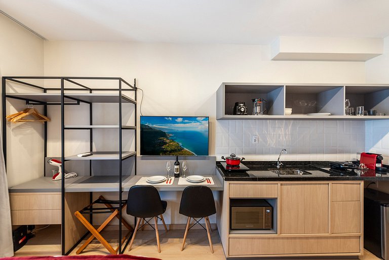 NEX711 Studio Moderno e Charmoso Próx à Paulista