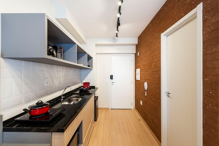 NEX711 Studio Moderno Charmoso Próximo à Paulista