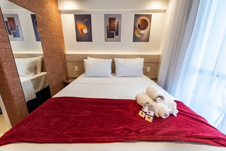 NEX711 Studio Moderno Charmoso Próximo à Paulista