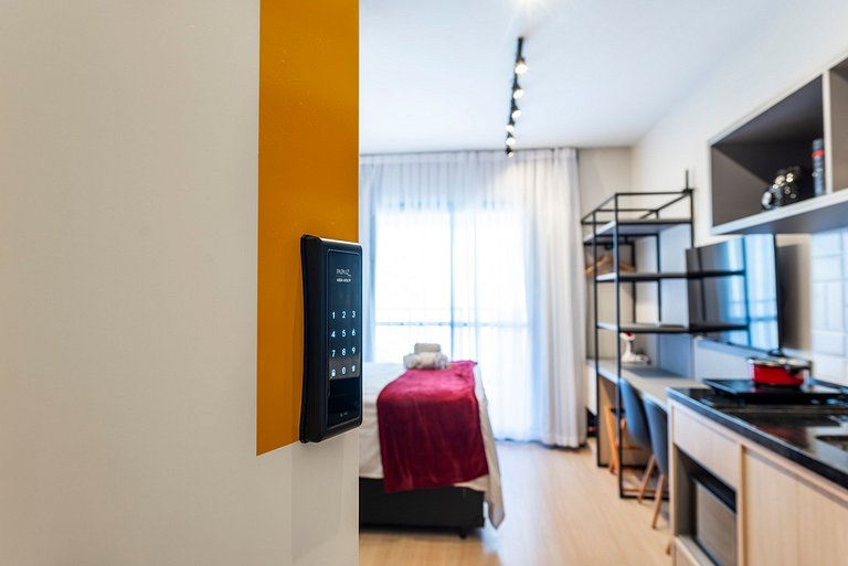 NEX711 Studio Moderno Charmoso Próximo à Paulista