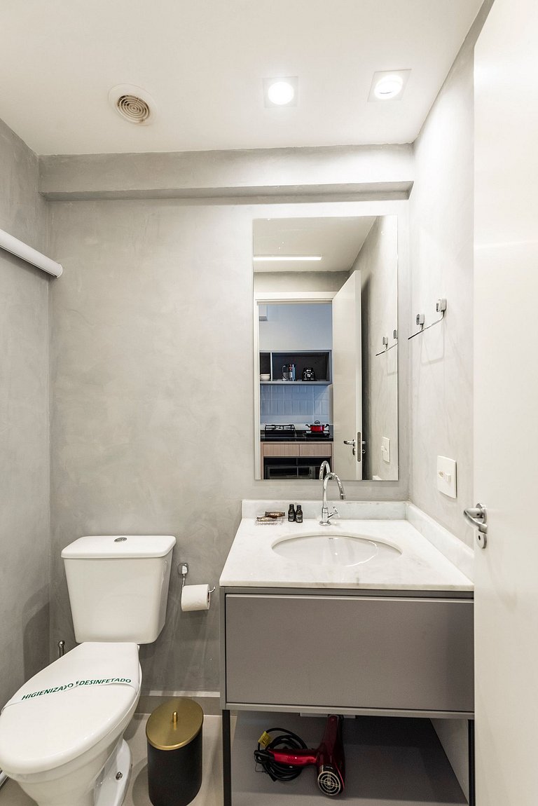 NEX711 Studio Moderno e Charmoso Próx à Paulista